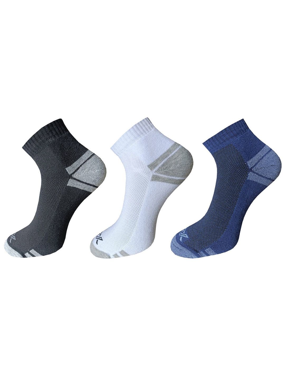 HRX by Hrithik Roshan Men Pack Of 3 Cotton Ankle-Length Socks - view 1
