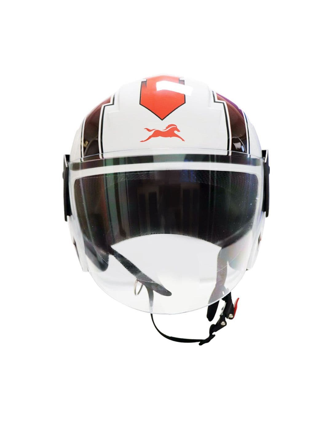TVS Iqube HF ARC Men Graphic Printed Open Face Helmet - view 1