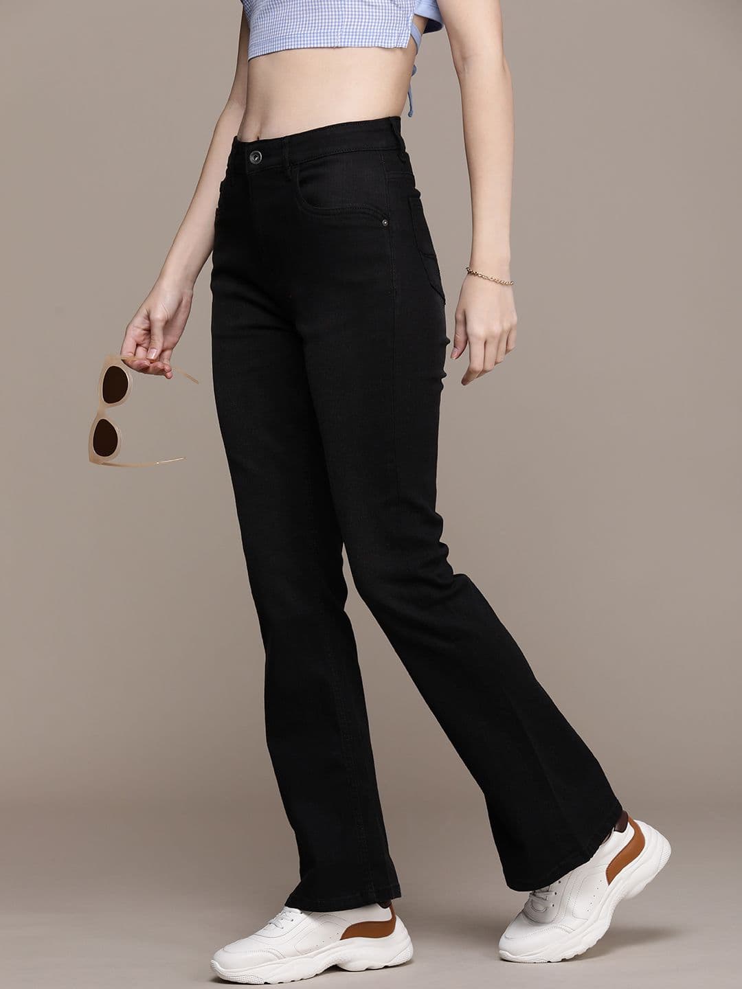 The Roadster Life Co. Women Bootcut High-Rise Stretchable Jeans - view 1