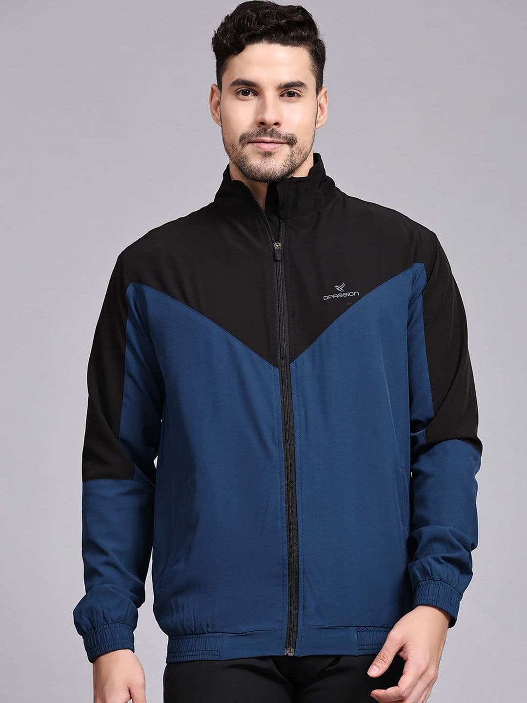 Dpassion Colourblocked Lightweight Sporty Jacket - view 1