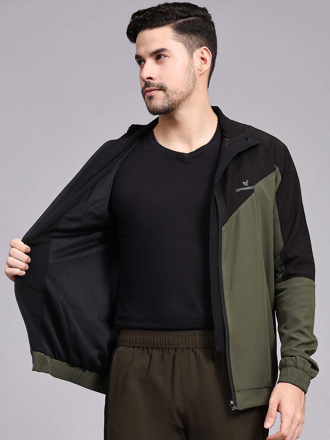 Dpassion Colourblocked Lightweight Outdoor Sporty Jacket - view 1