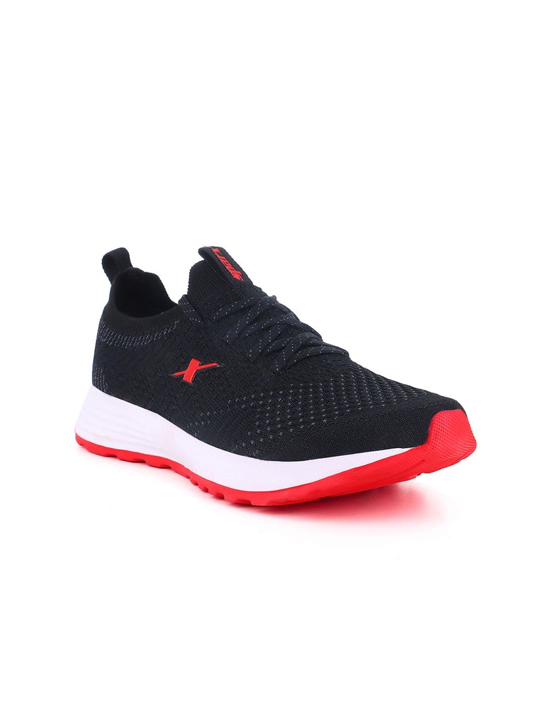 Sparx Women Black Mesh Running Shoes - view 1