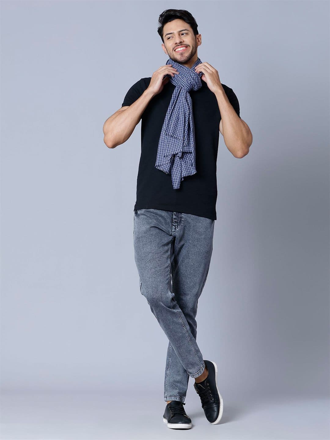 Moda Chales Men Checked Stole - view 1