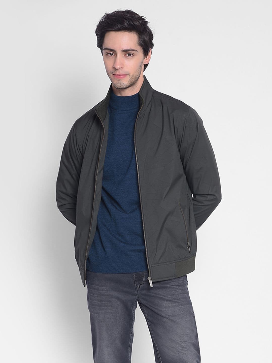 Crimsoune Club Printed Lightweight Bomber Jacket - view 1