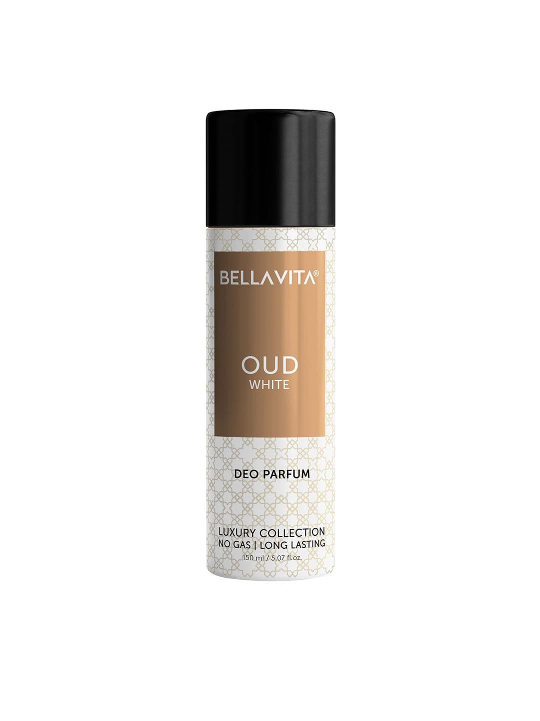 Bella Vita Organic Oud White Long Lasting Deo Parfum - 150 ml