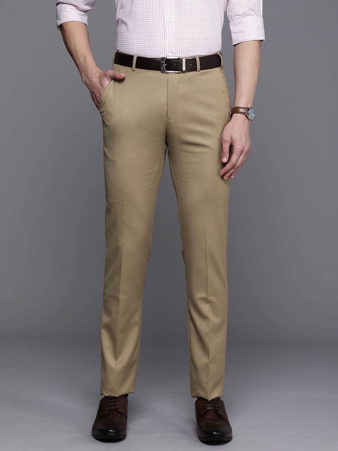 Raymond Men Slim Fit Formal Trousers - view 1