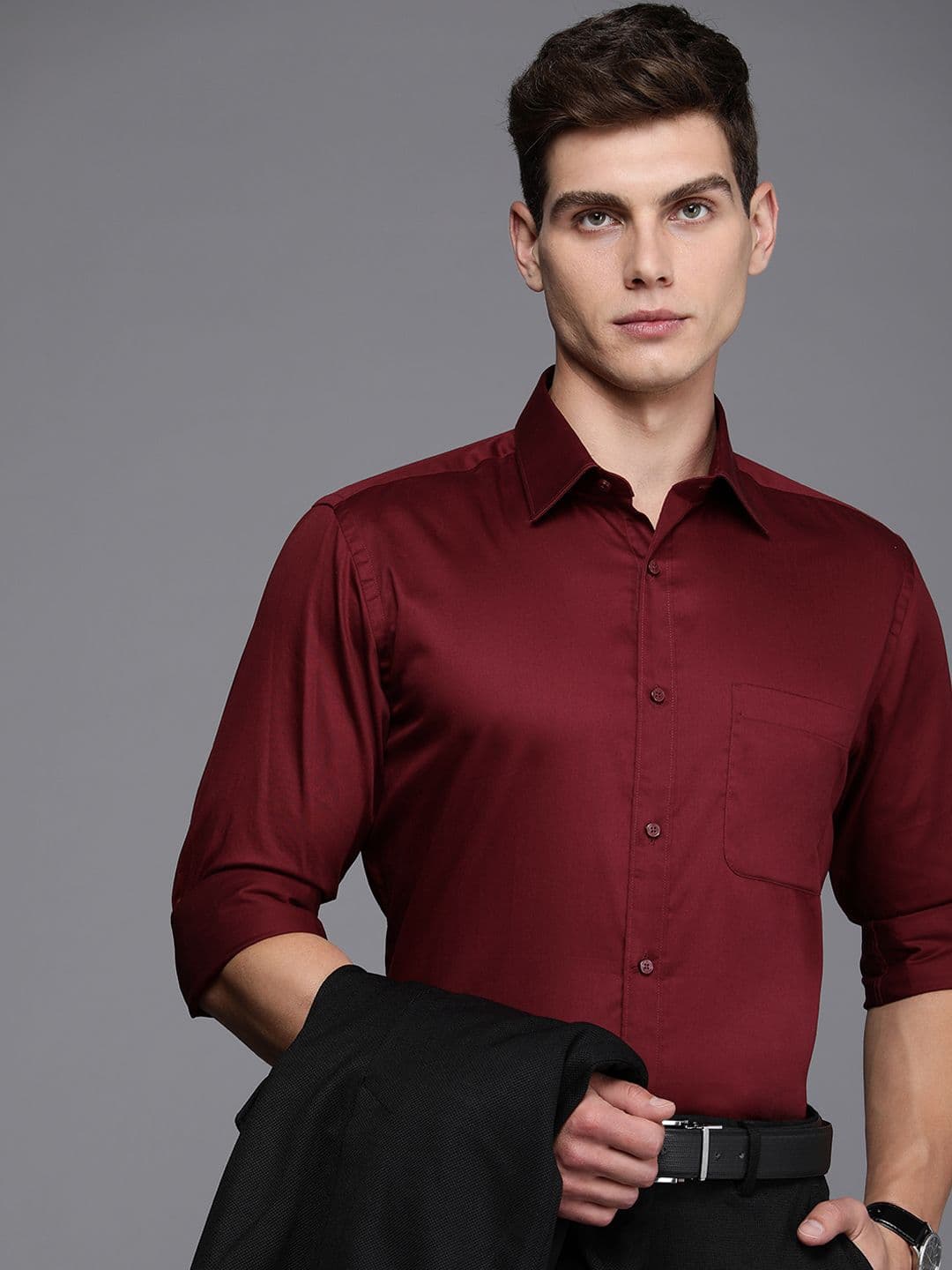 Raymond Pure Cotton Slim Fit Formal Shirt - view 1