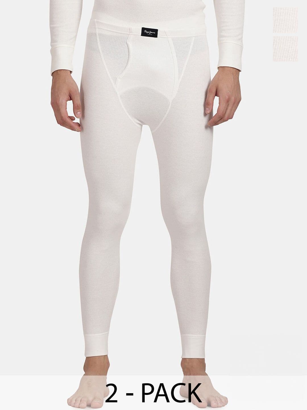 Pepe Jeans Men Pack of 2 Cotton Thermal Bottom - view 1