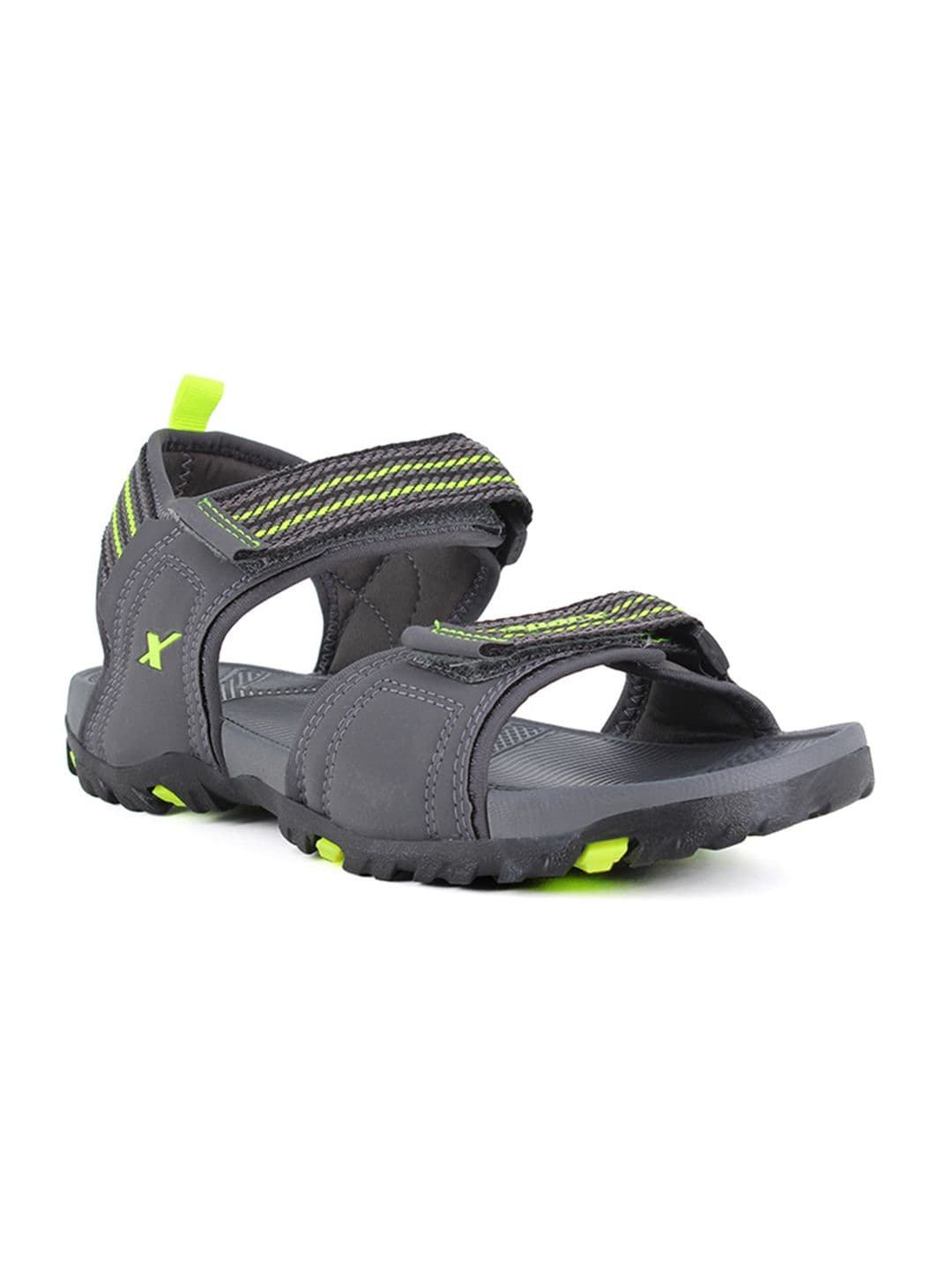 Sparx Men Textured Sports Sandals With Velcro - view 1