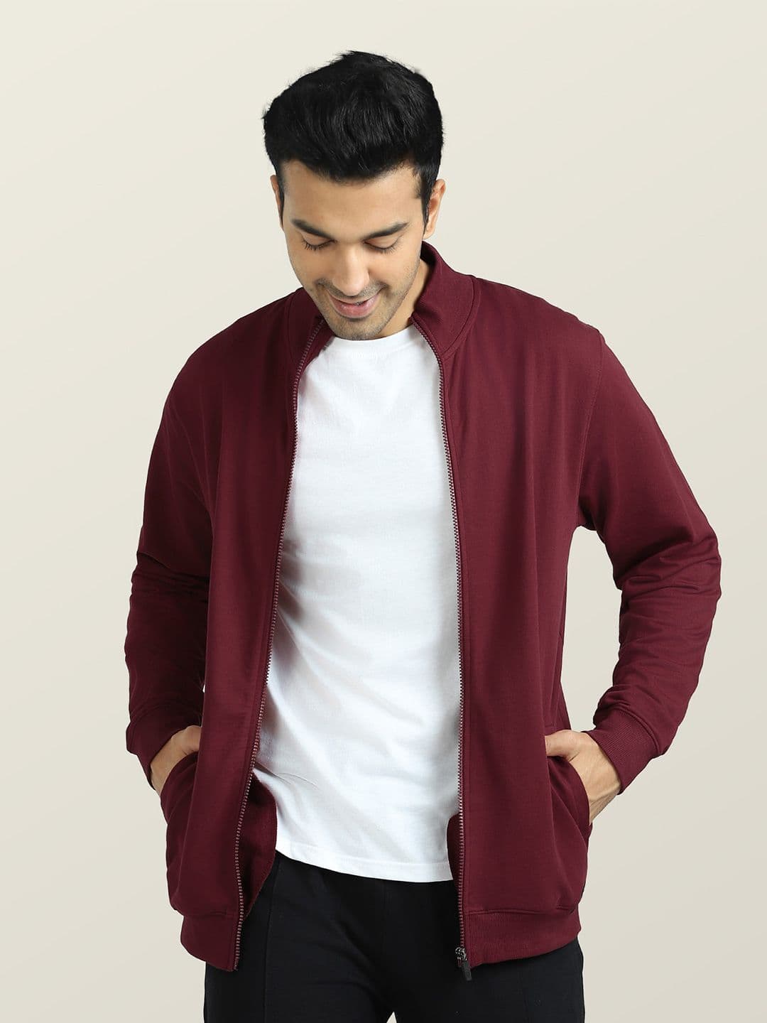 XYXX Men Regular Fit Solid Zip Up Jacket - view 1
