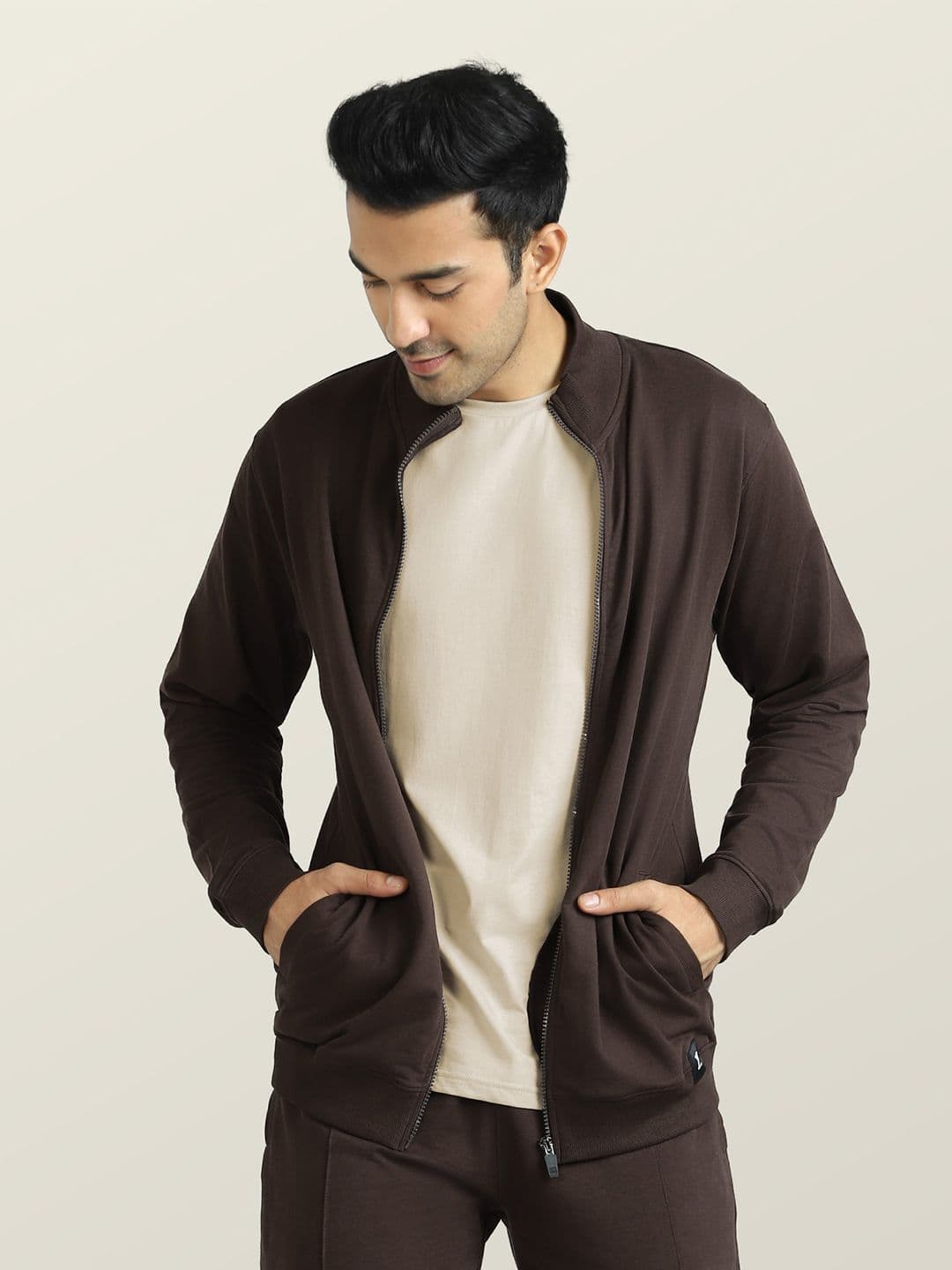 XYXX Men Solid Regular Fit Zip-Up Jacket - view 1
