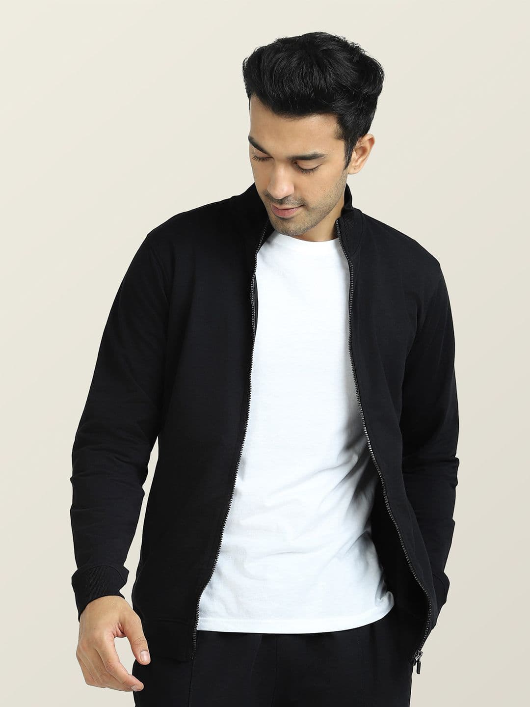 XYXX Men Solid Cotton Bomber Jacket - view 1