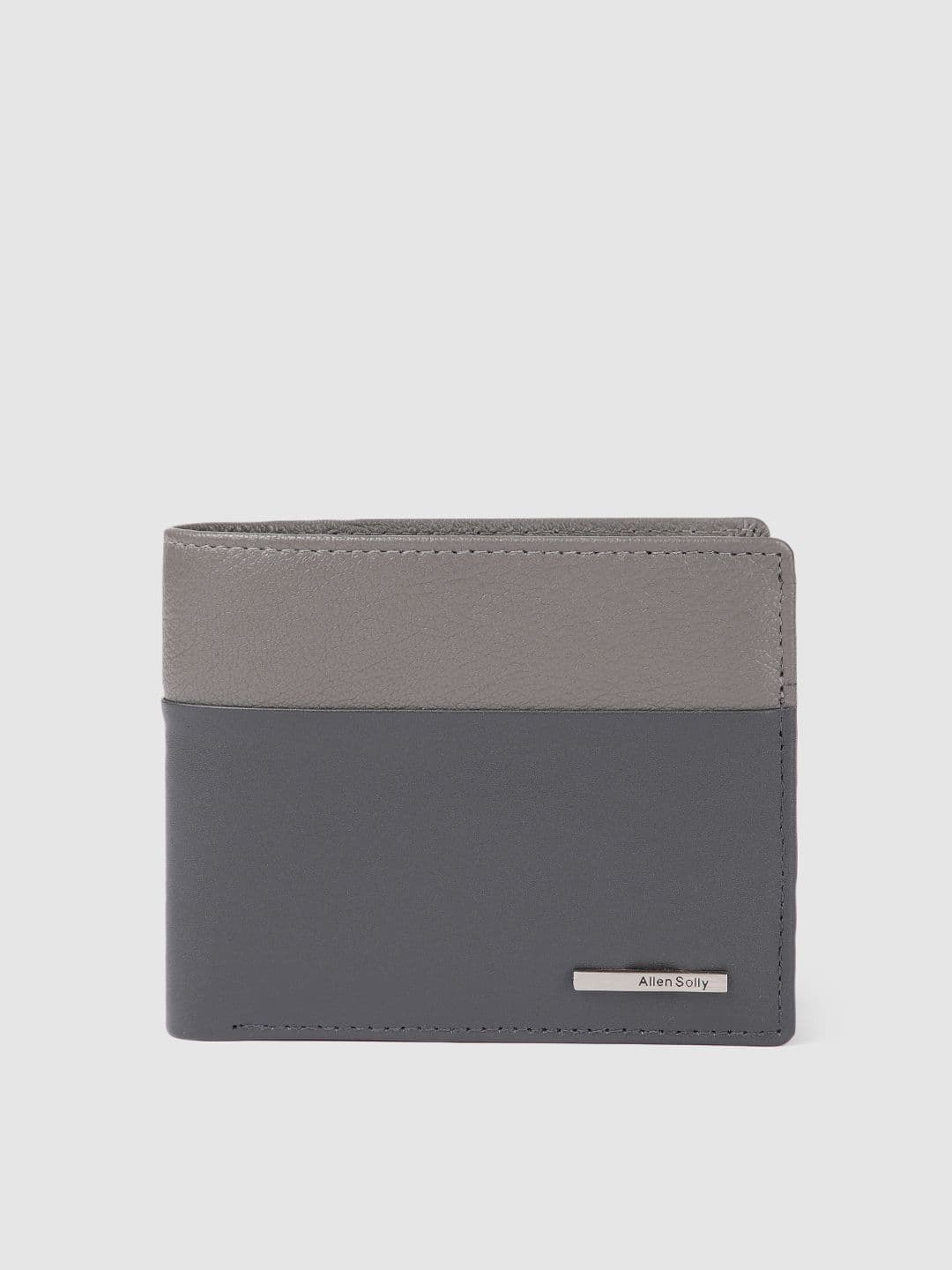 Allen Solly Men Colourblocked Leather Two Fold Wallet - view 1