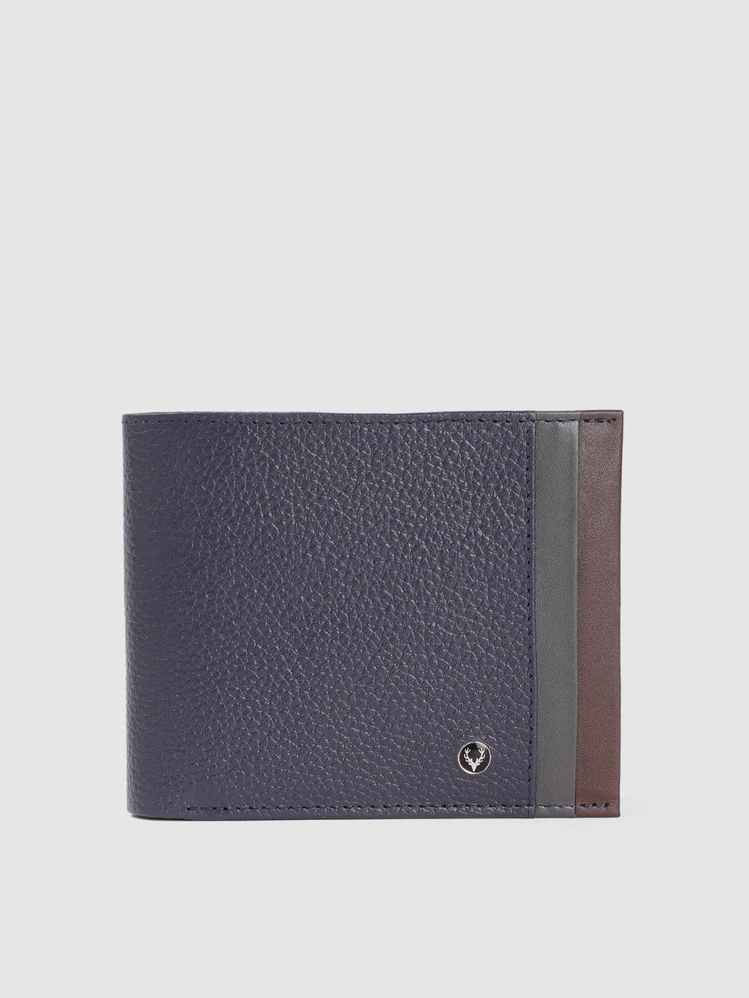Allen Solly Men Striped Leather Two Fold Wallet - view 1