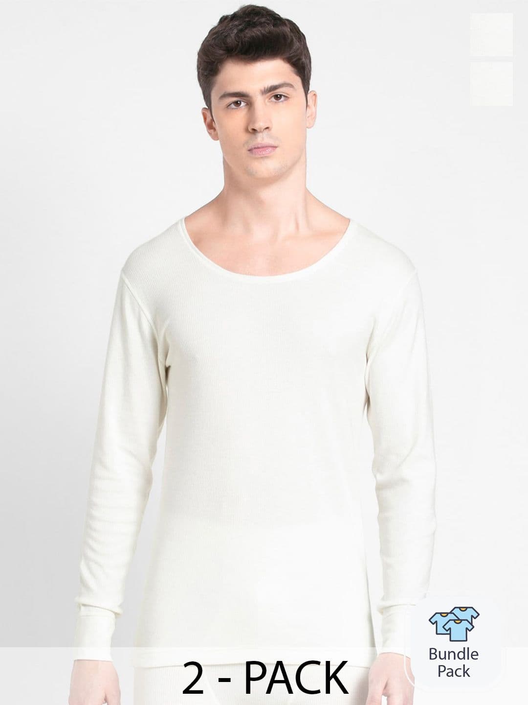 Jockey Pack Of 2 Cotton Thermal Tops 80014 - view 1