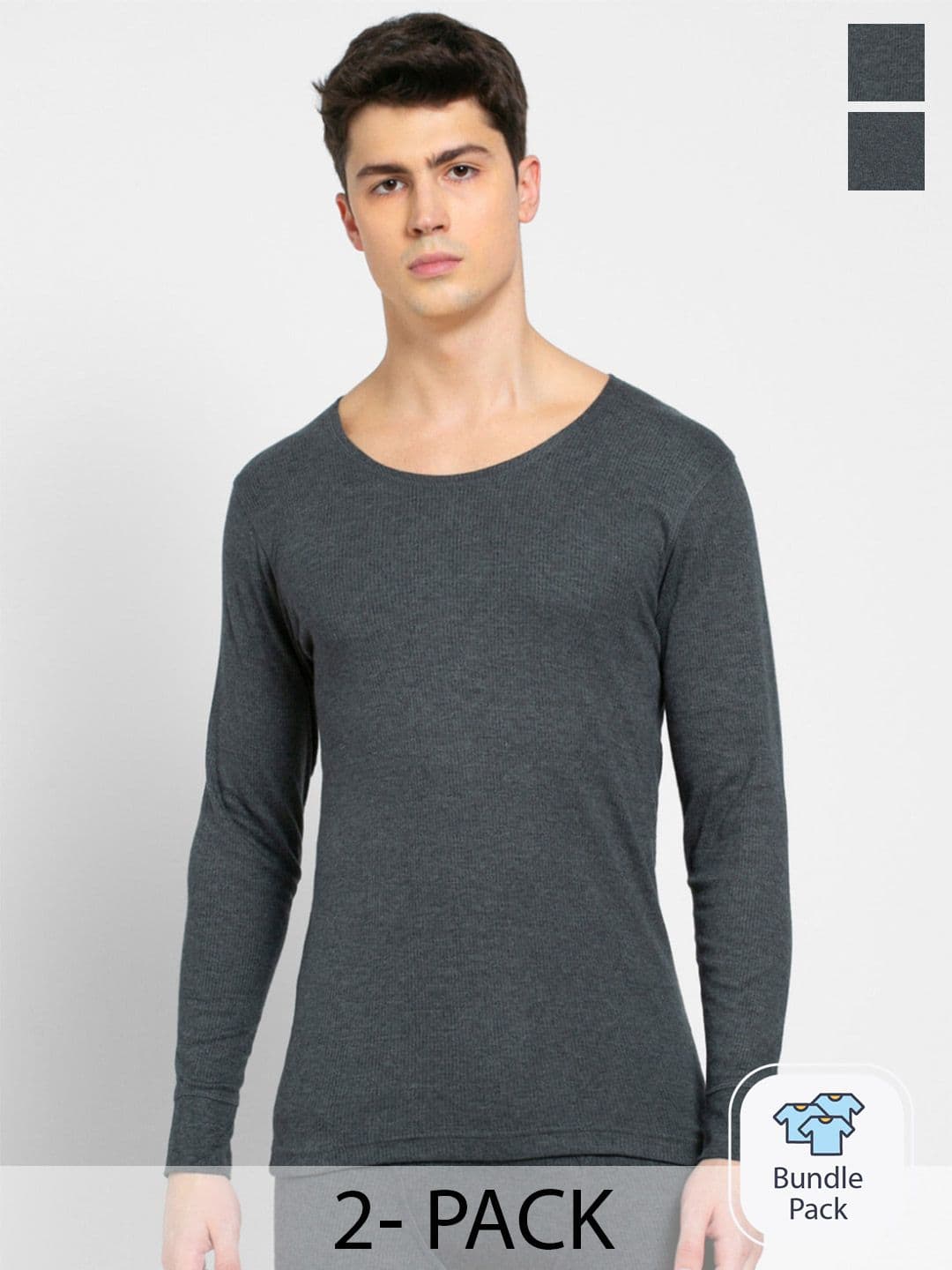 Jockey Pack Of 2 Cotton Thermal Tops 80015 - view 1
