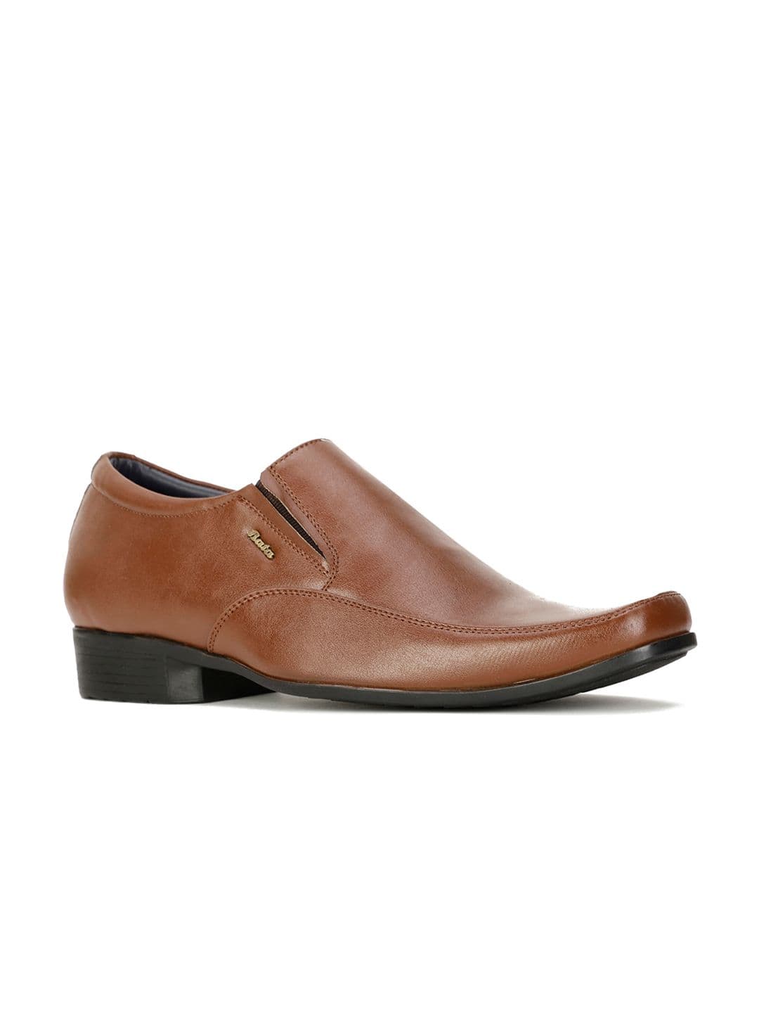 Bata Men Round Toe Formal Slip-On Shoes - view 1