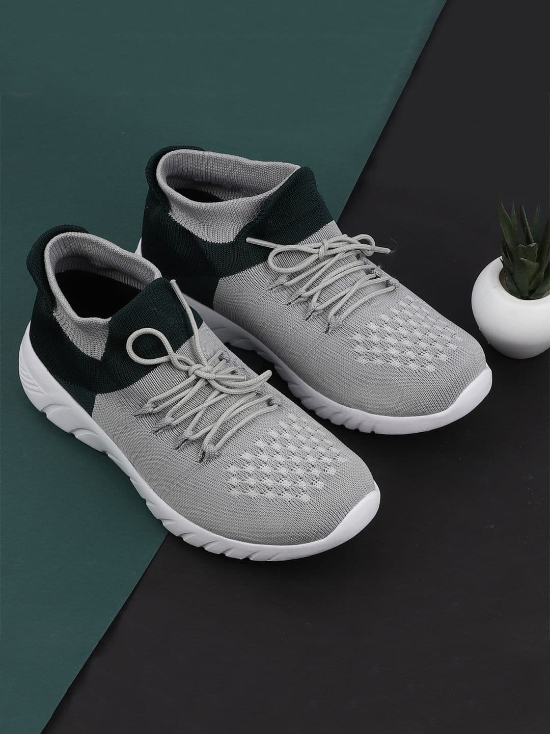 TPENT Men Anti Odour Slip-On Running Shoes - view 1