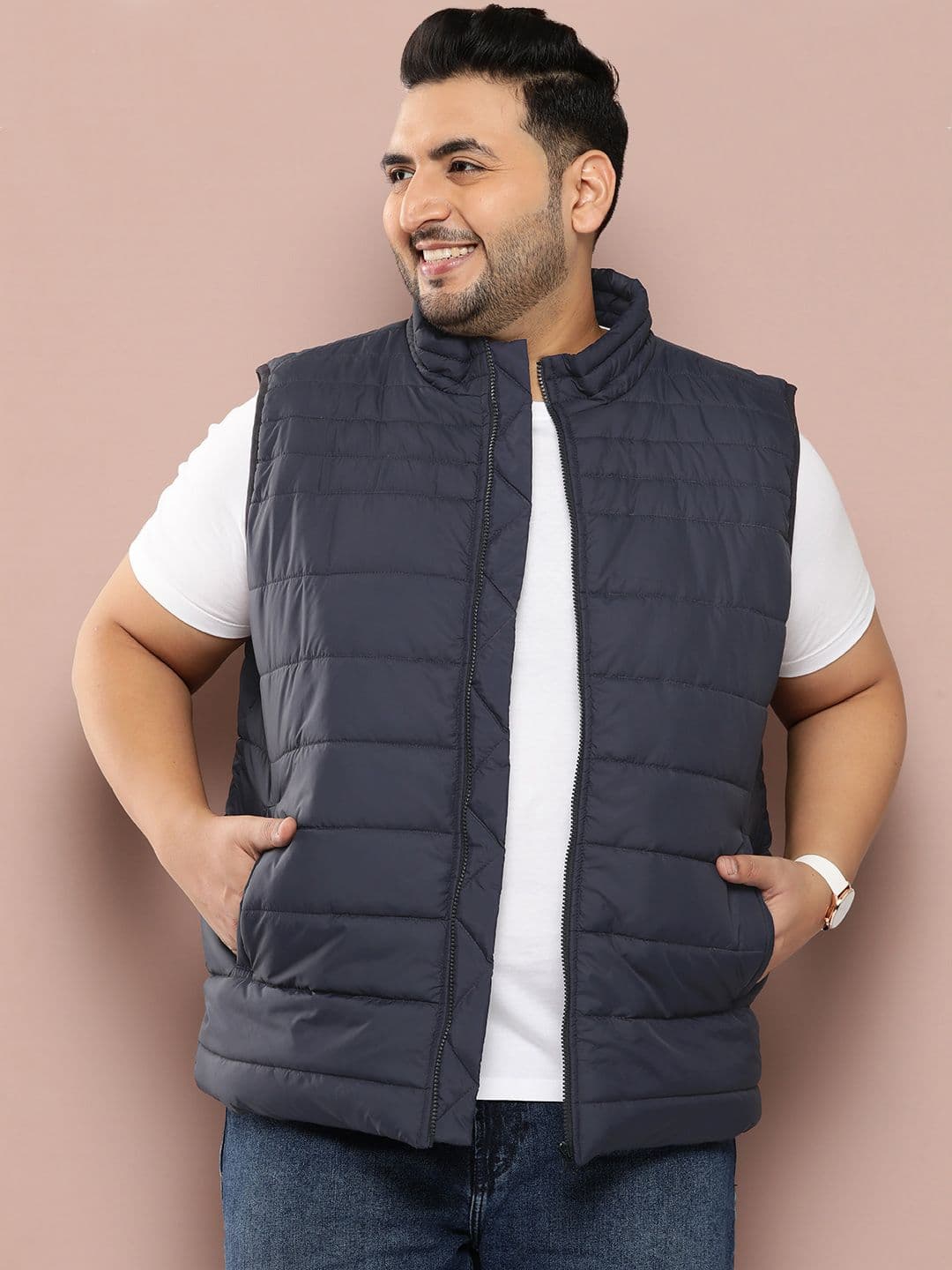 Sztori Men Plus Size Outdoor Puffer Jacket - view 1