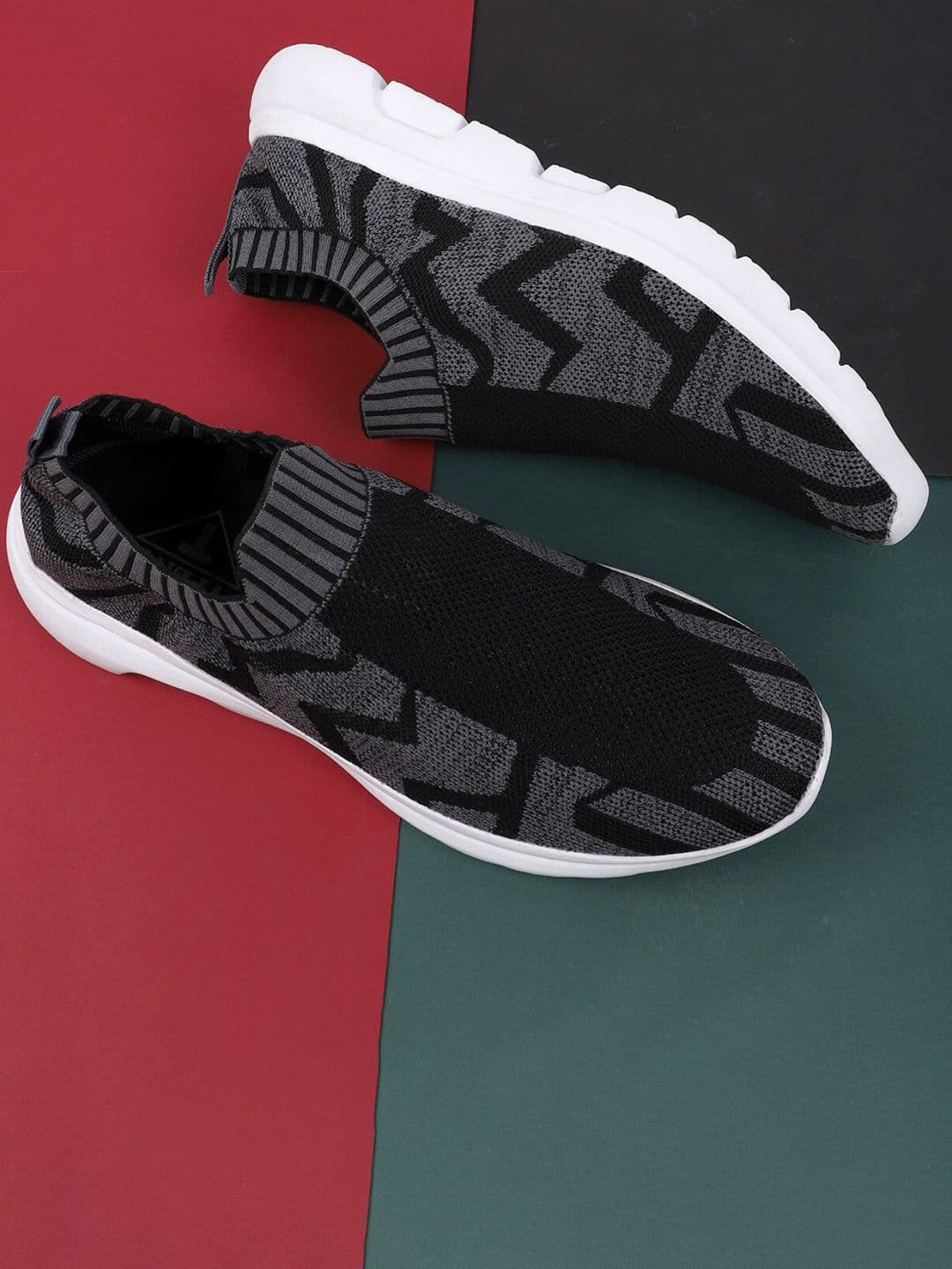 TPENT Men Anti Odour Slip-On Walking Shoes - view 1