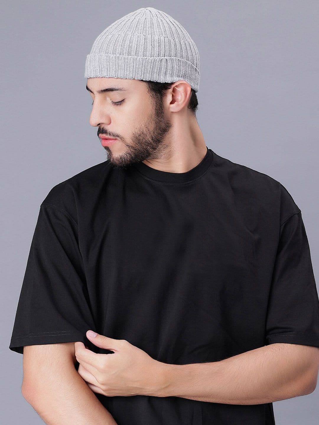 Bharatasya Knitted Cotton Beanie - view 1