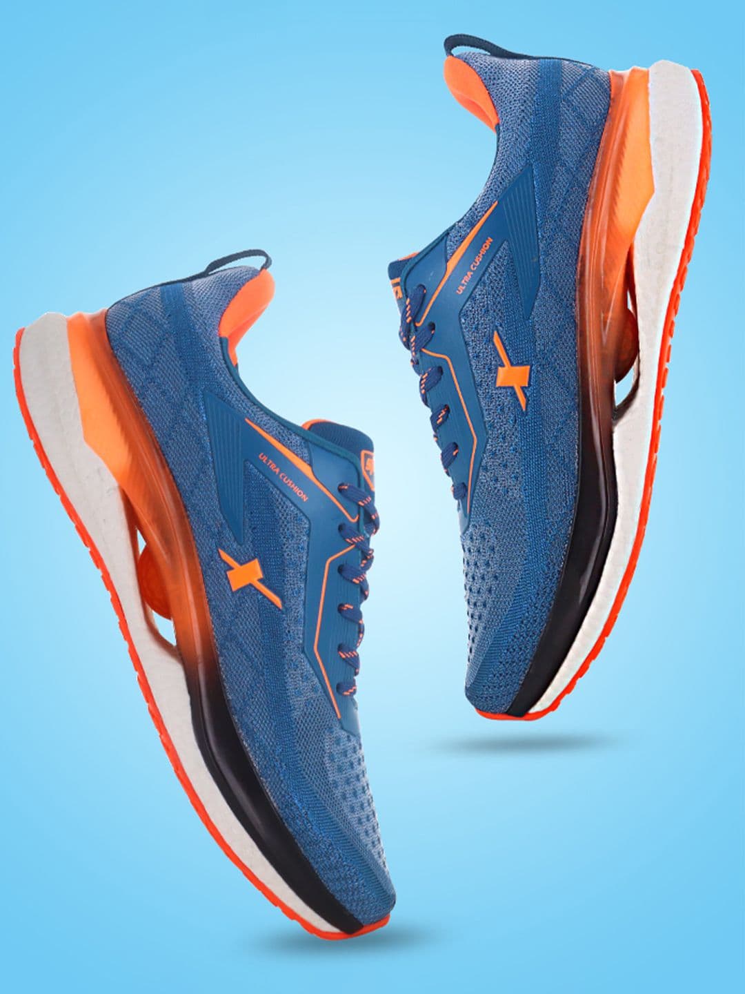 Sparx Men Mesh Lace-Up Sports Shoes - view 1