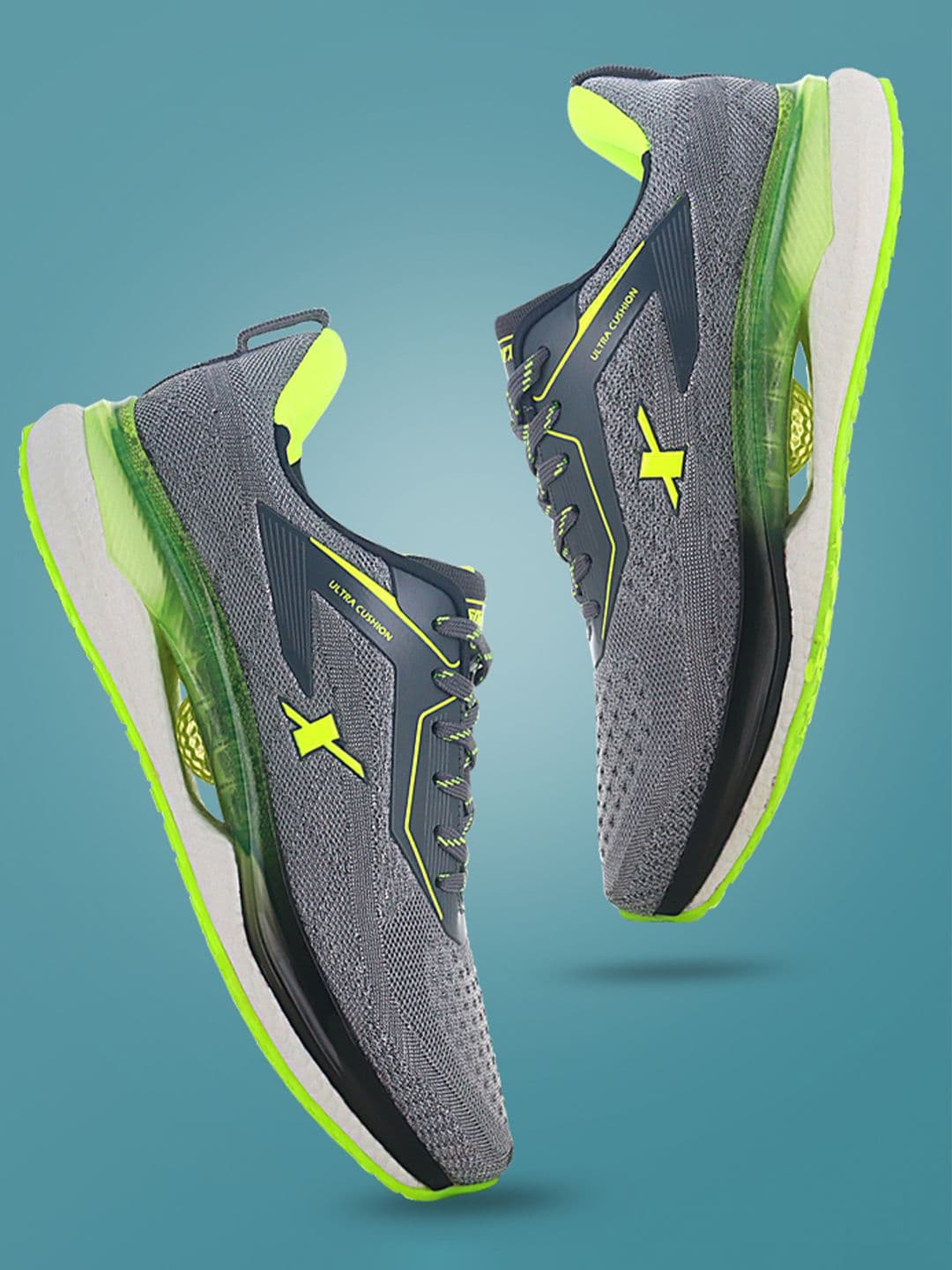 Sparx Men Mesh Lace-Up Sports Shoes - view 1
