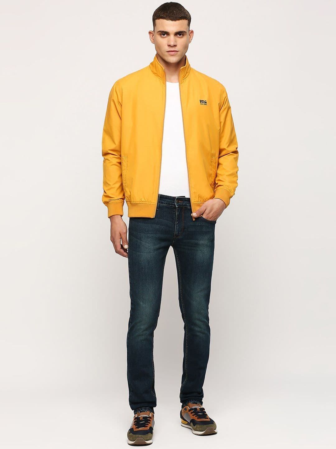 Pepe Jeans Mock Collar Puffer Jacket - view 1