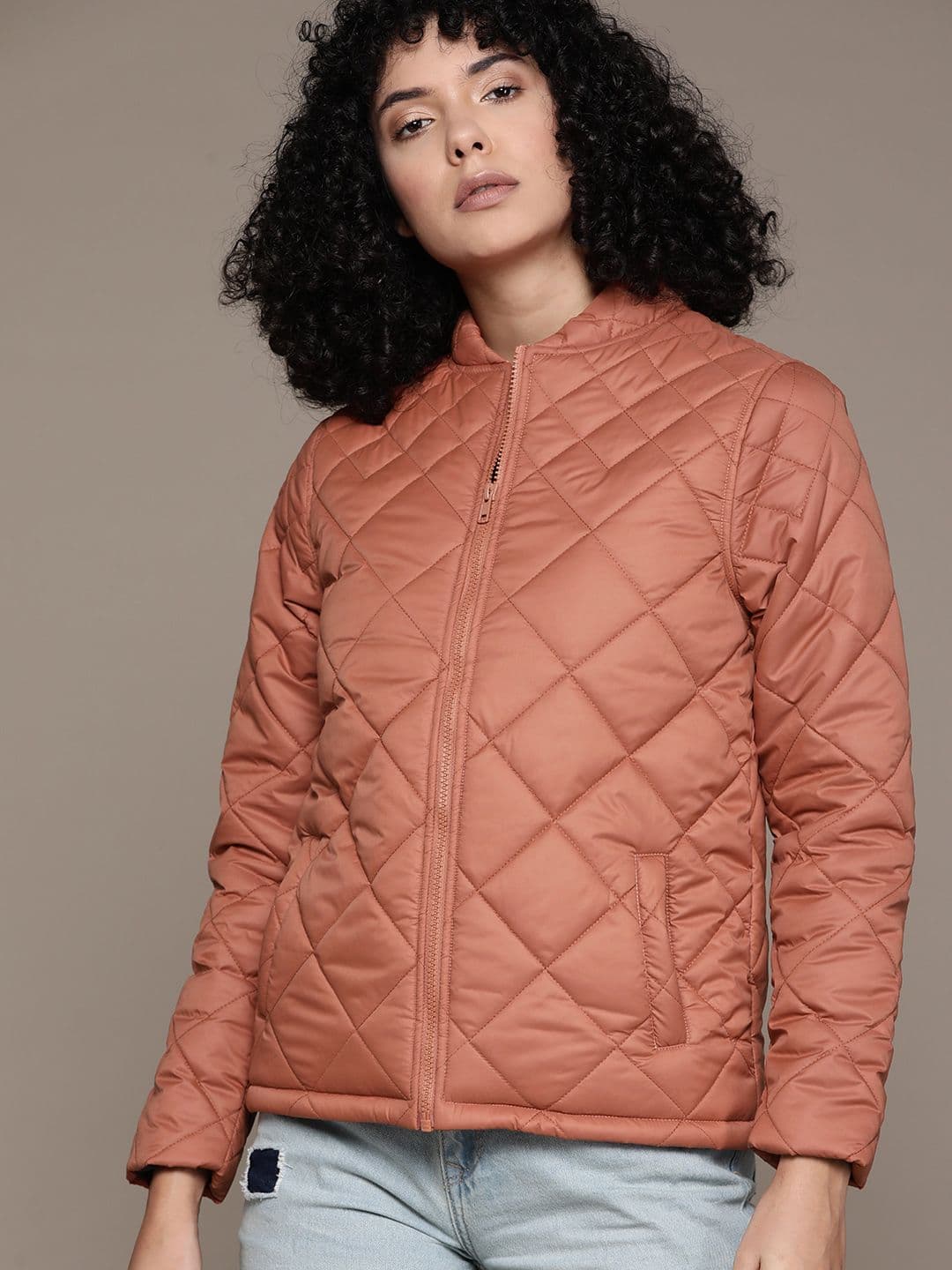 Roadster Windcheater Quilted Jacket - view 1