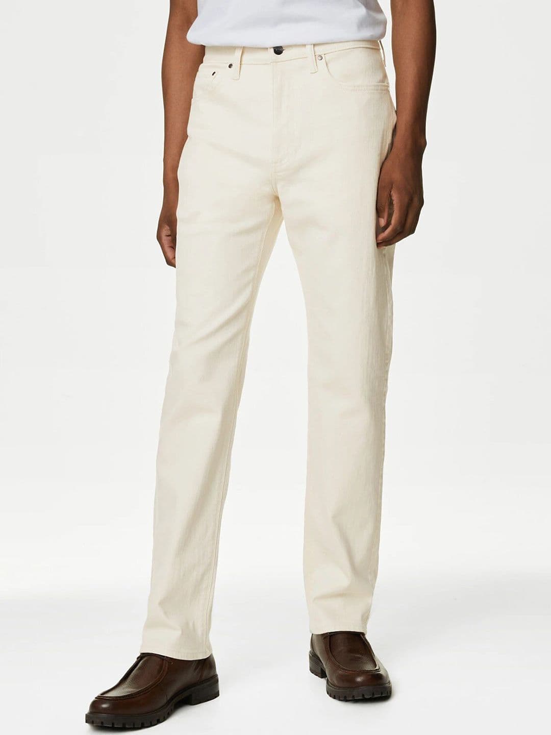 Marks & Spencer Straight Fit Stretch Jeans
