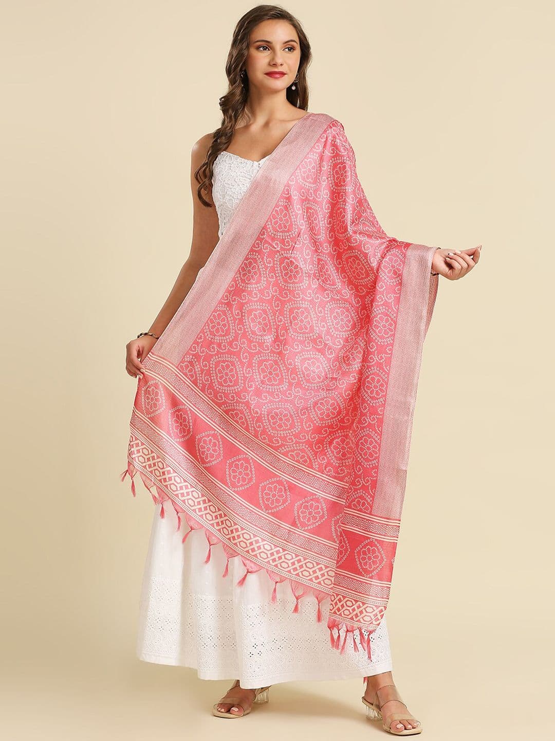 Dupatta Bazaar Bandhani Printed Dupatta - view 1
