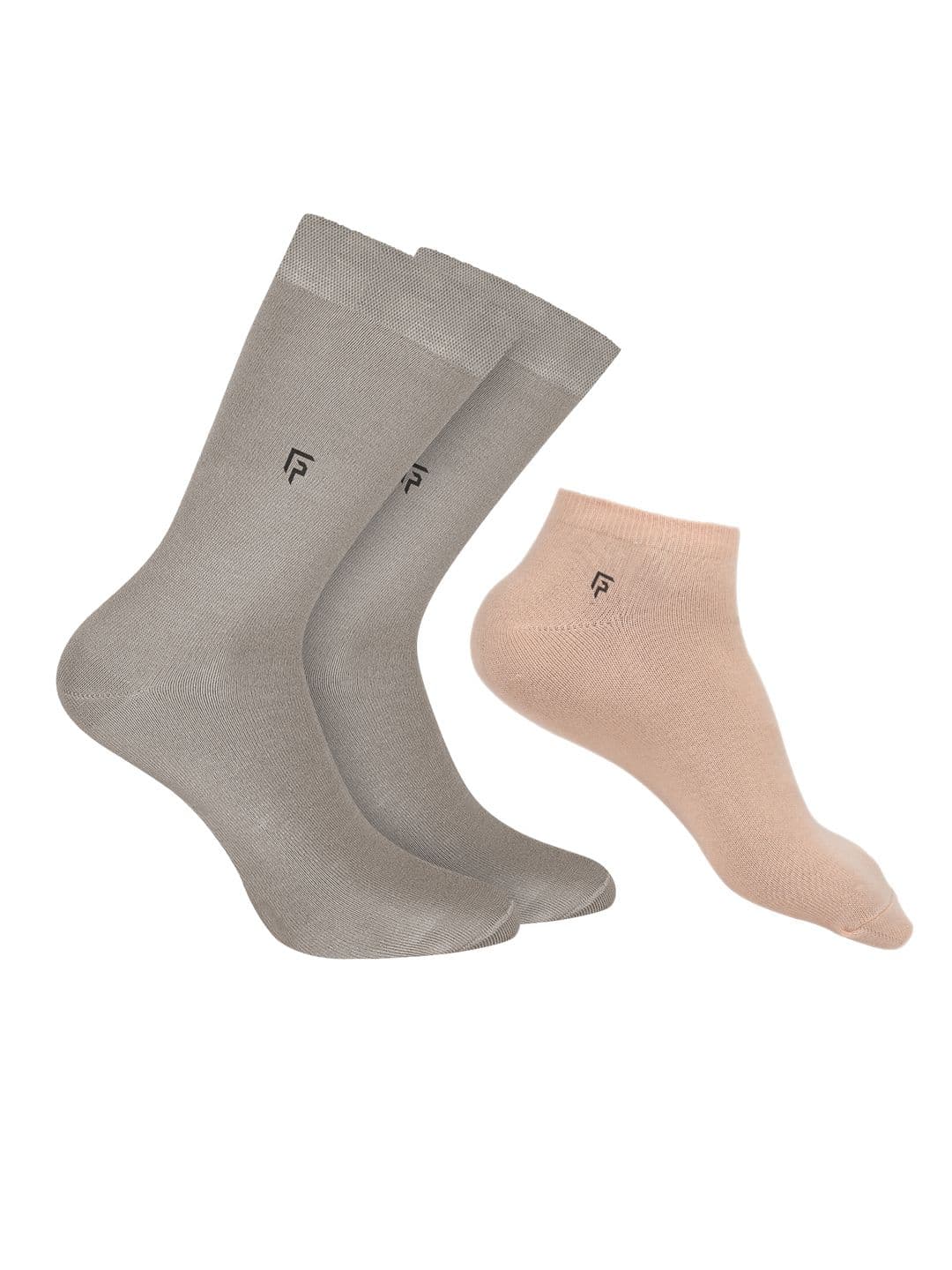 FOOTPRINTS Men Pack Of 3 Anti Bacterial Bamboo Calf & Ankle Length Socks - view 1