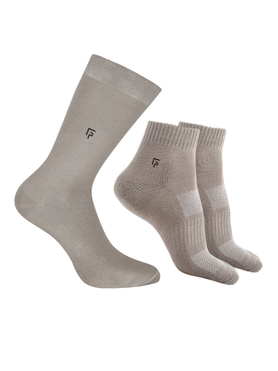 FOOTPRINTS Men Pack Of 3 Cotton & Bamboo Socks - view 1