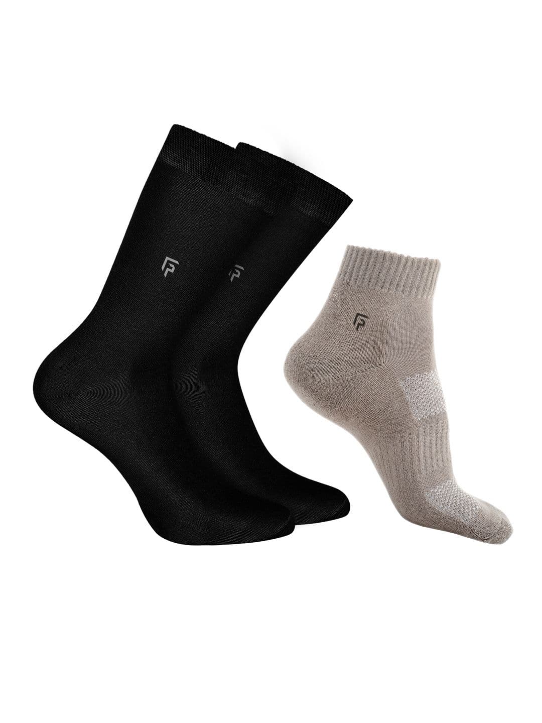 FOOTPRINTS Men Pack Of 3 Bamboo Cotton Calf Length Socks - view 1