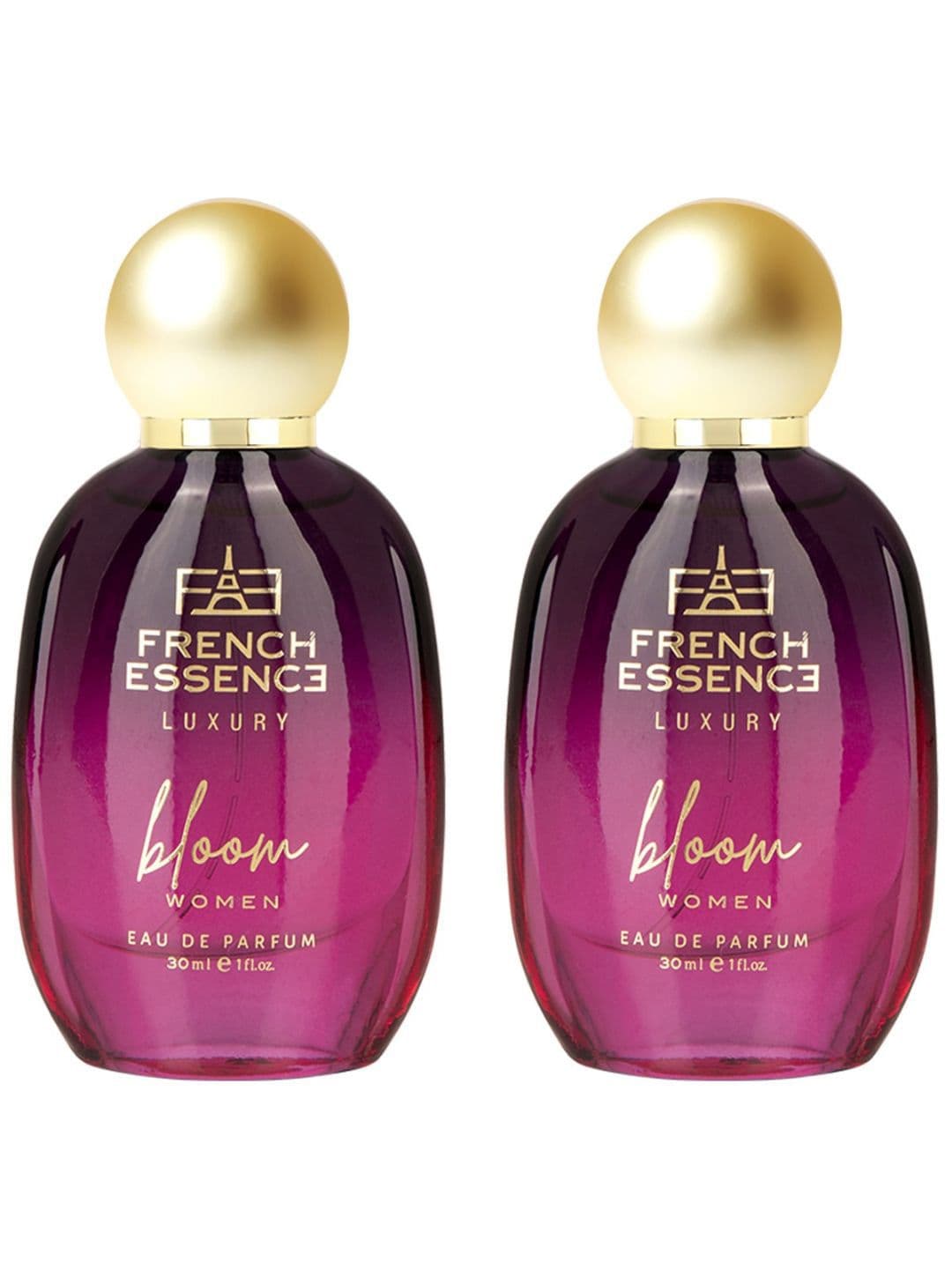 FRENCH ESSENCE Women Set of 2 Bloom Long Lasting Luxury Eau De Parfum - 30 ml each - view 1
