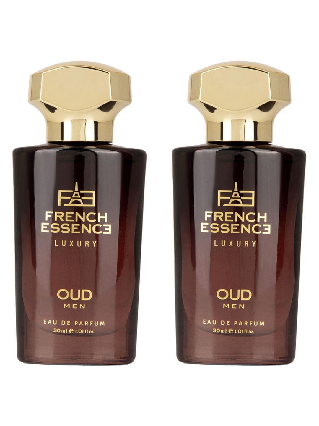FRENCH ESSENCE Men Set of 2 Oud Long Lasting Luxury Eau De Parfum - 30 ml each - view 1