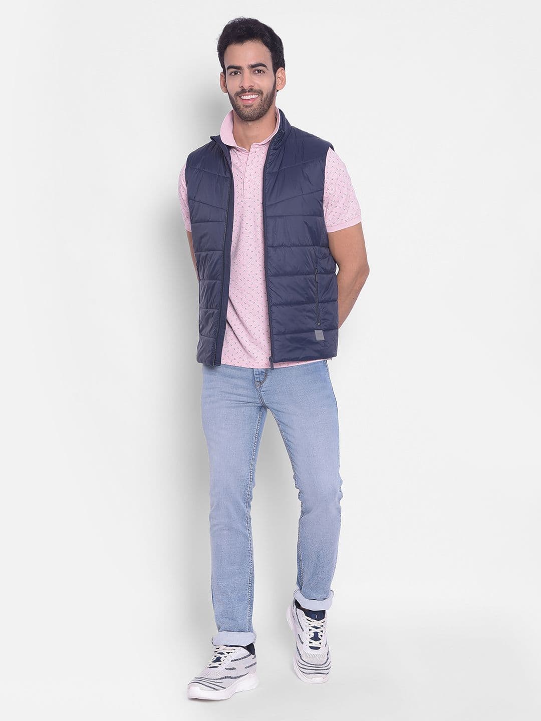 Crimsoune Club Mock Collar Padded Jacket - view 1
