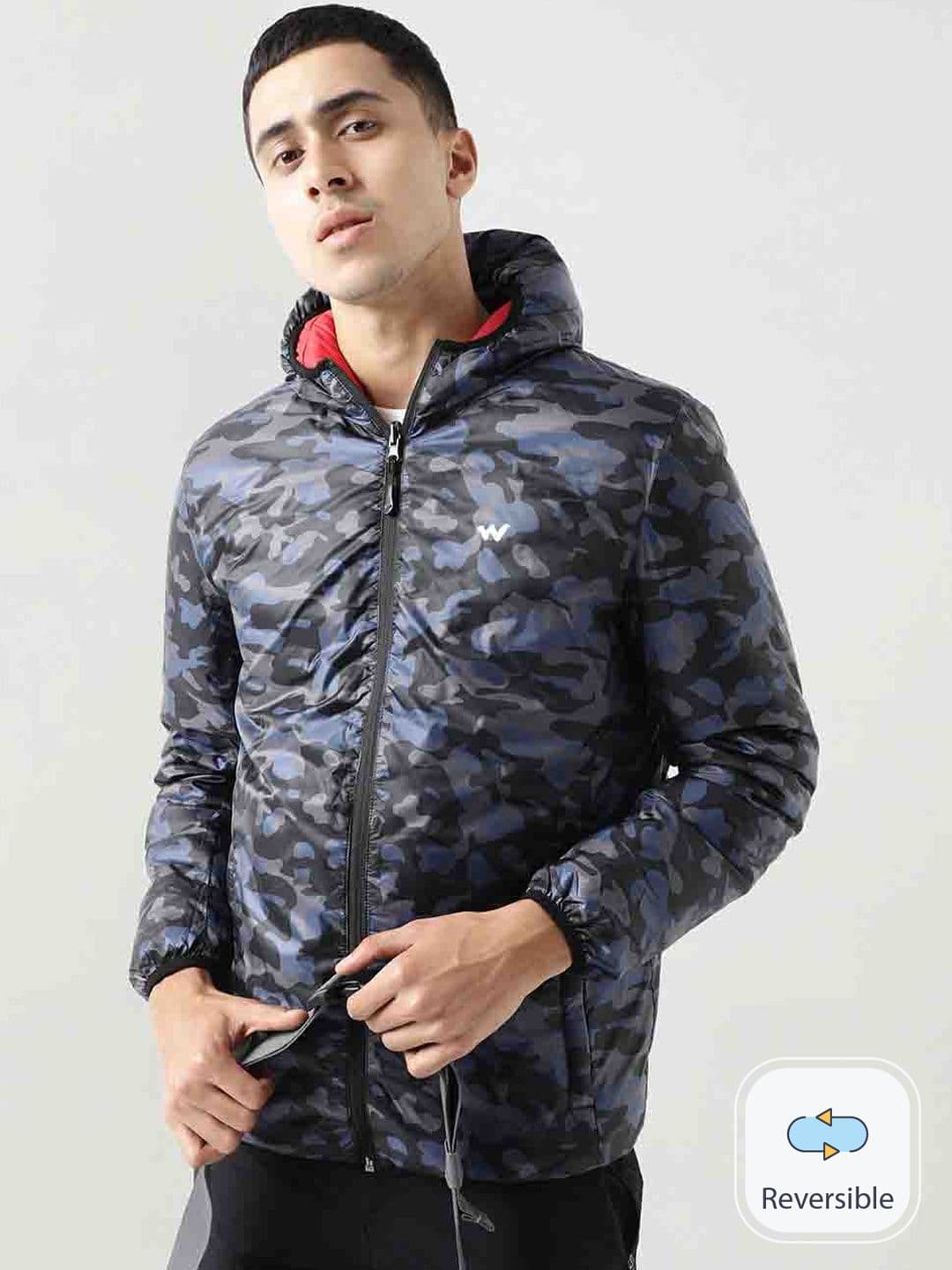 Wildcraft Men Beige Camouflage Insulator Longline Tailored Jacket - view 1