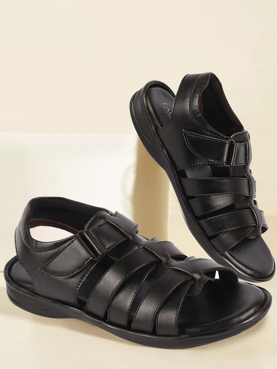 FAUSTO Men Multi Strap Comfort Sandals - view 1
