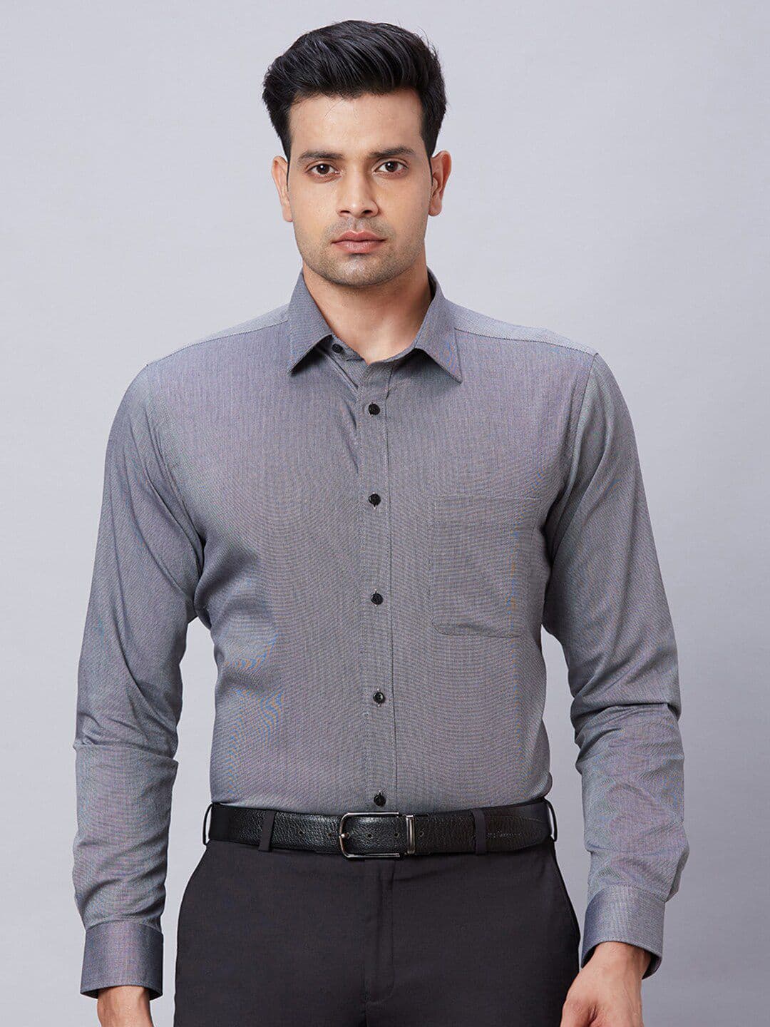 Raymond Slim-Fit Pure Cotton Casual Shirt - view 1