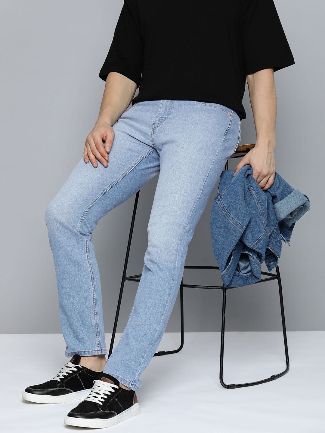 Levis Men 511 Slim Fit Heavy Fade Stretchable Jeans