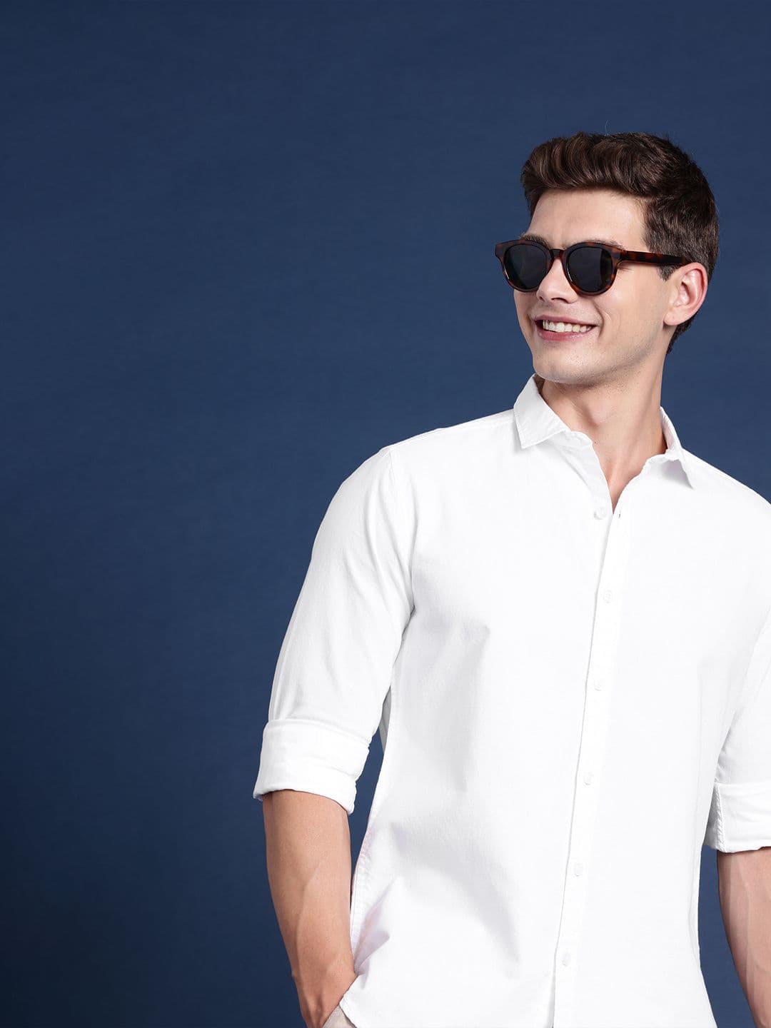 Mast & Harbour Men Cotton Casual Shirt - view 1