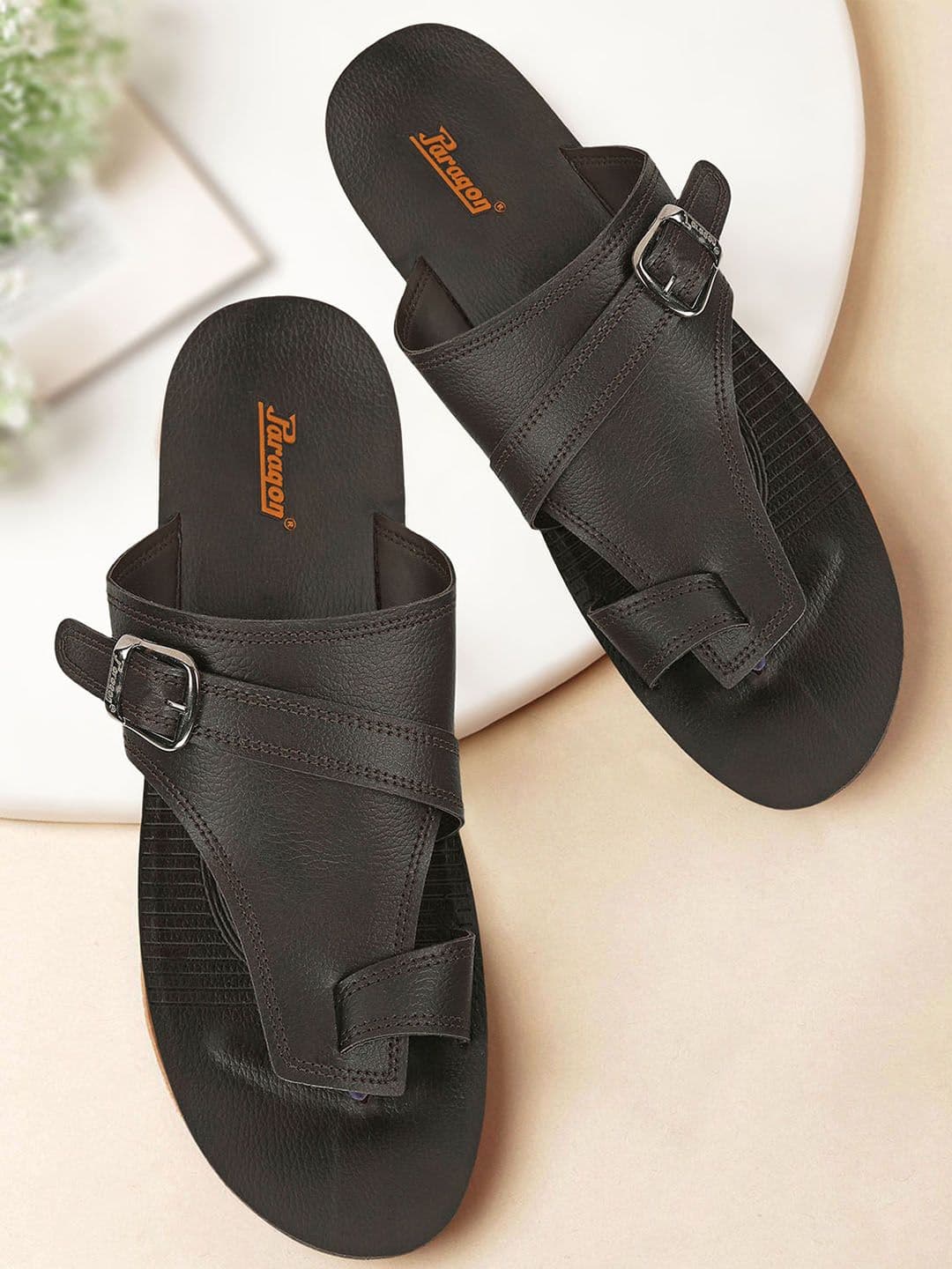 Paragon Men Textured Lightweight Durable Comfort Sandals - view 1