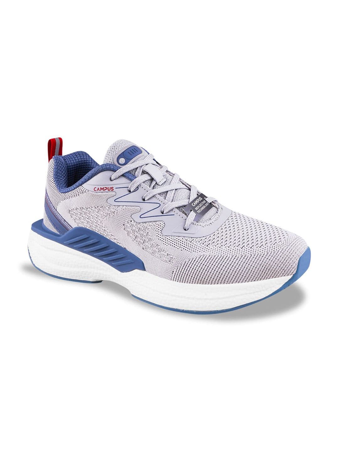 Campus Men Grey GALLAP NITRO-BOOST Textile Running Shoes - view 1