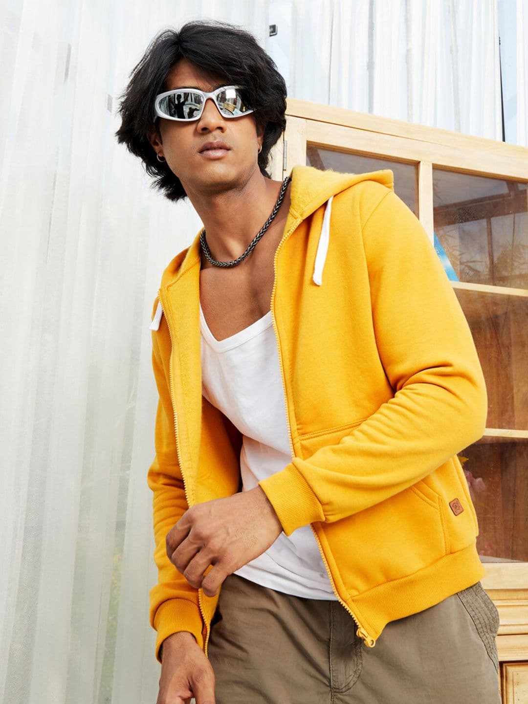 CAHOOT Campus Sutra Hooded Cotton Sweatshirt - view 1