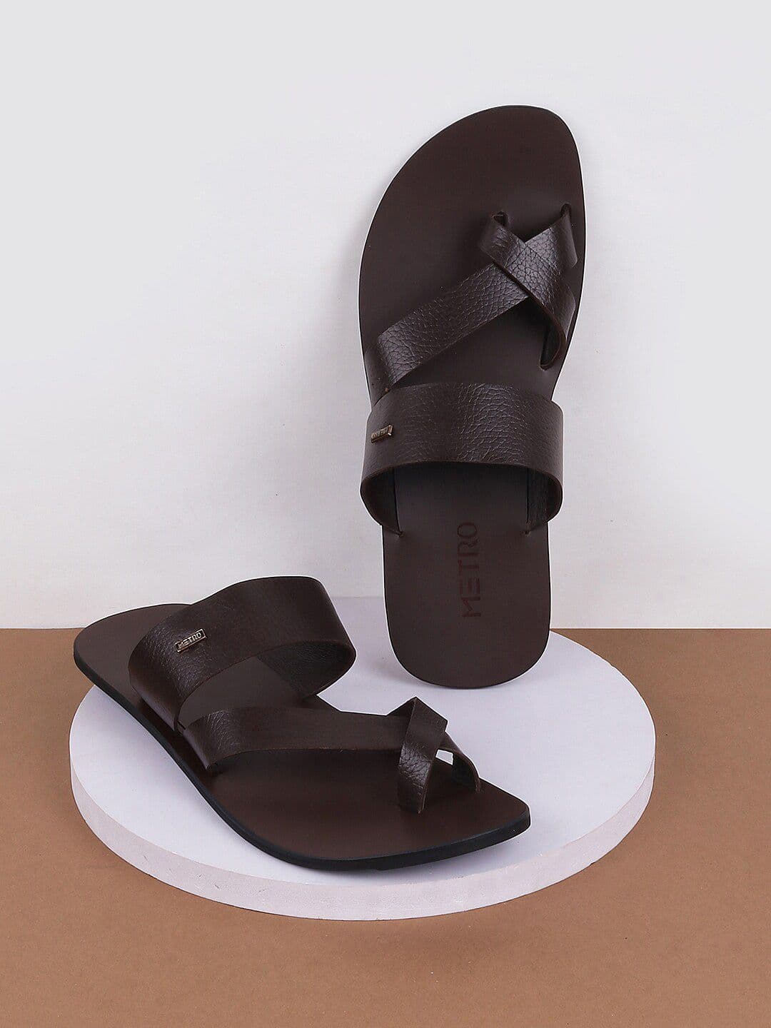 Metro Men One Toe Comfort Sandals - view 1
