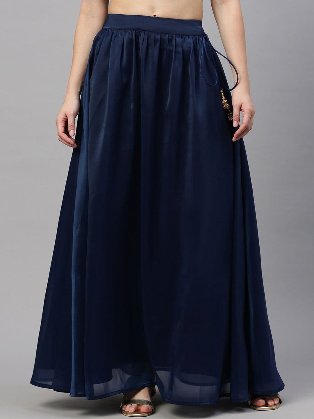 De Moza Flared Maxi Skirt - view 1