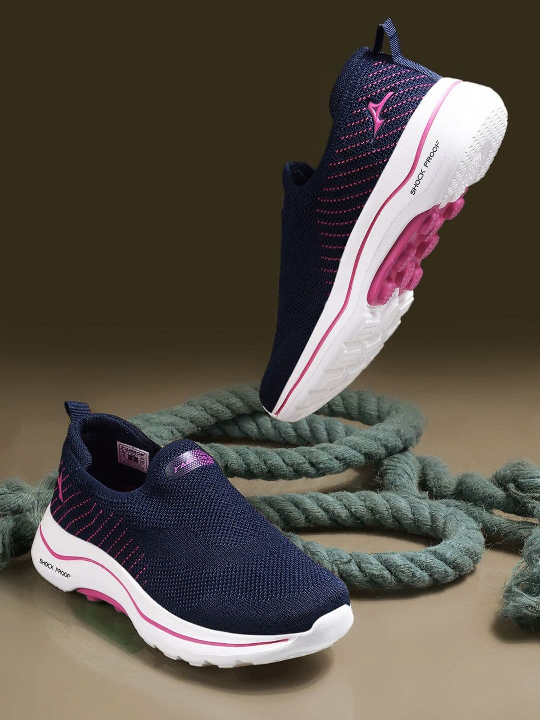 ABROS Women WENDY Textured Mesh Walking Shoes - view 1