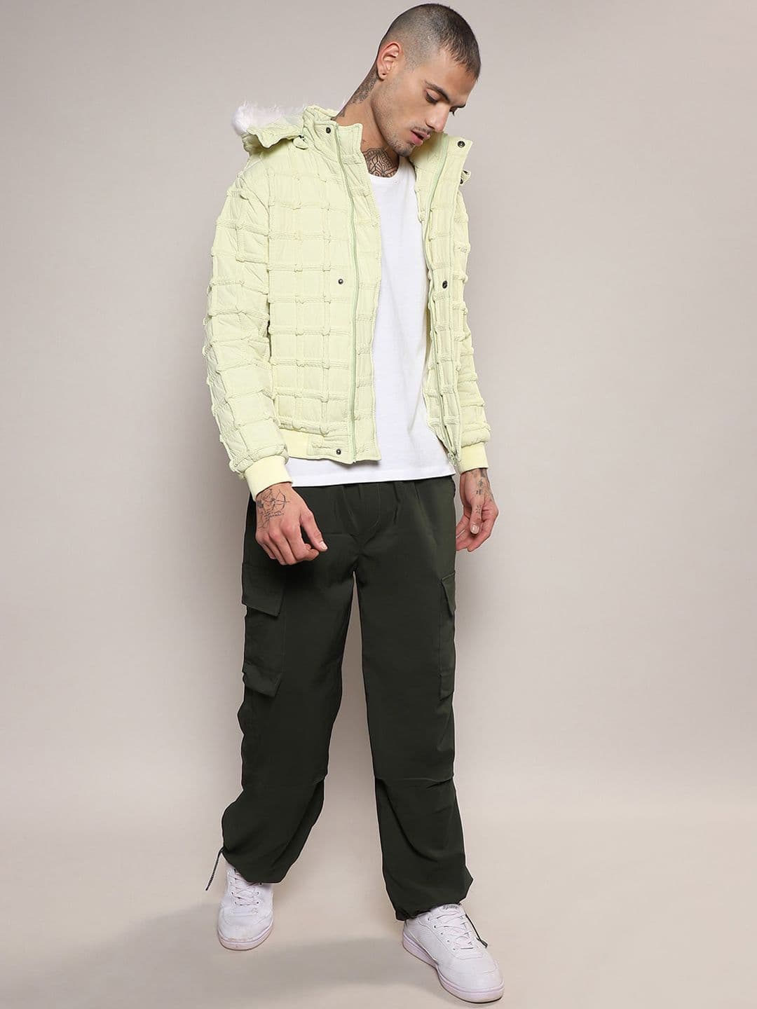 CAHOOT Windcheater Hooded Bomber Jacket - view 1