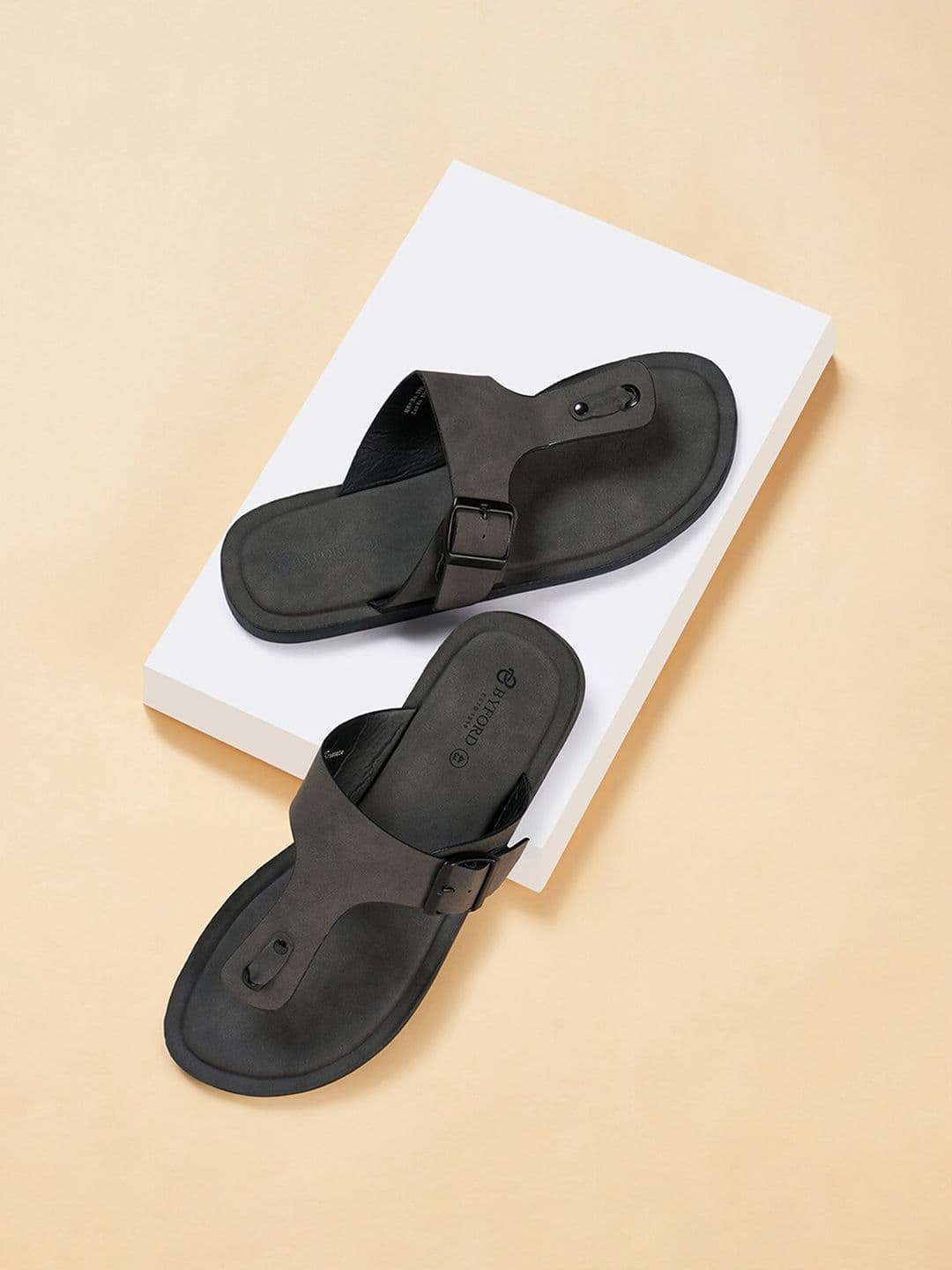 BYFORD by Pantaloons Men Comfort Sandals With Buckle Detail - view 1